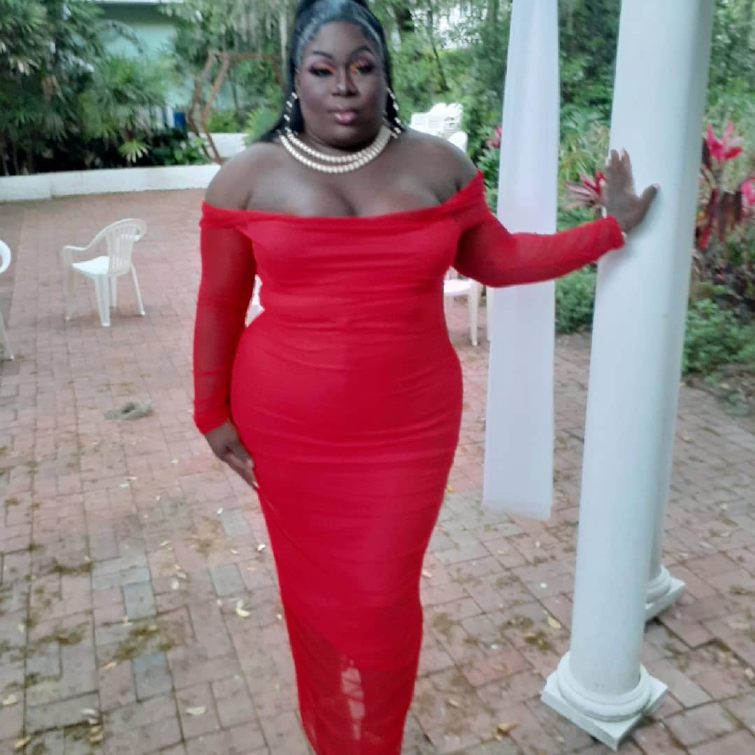 Lady in red. <a href="/FashionNova/">FashionNova</a> #mua