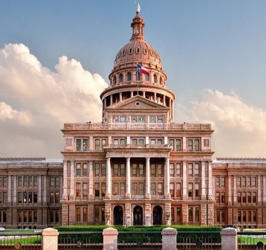 This pink dome is full of a lot of strong women. My heart is with each of them today. We change the culture by packing this building with women who look out for one another and men who respect them. #pinkgranite #txlege