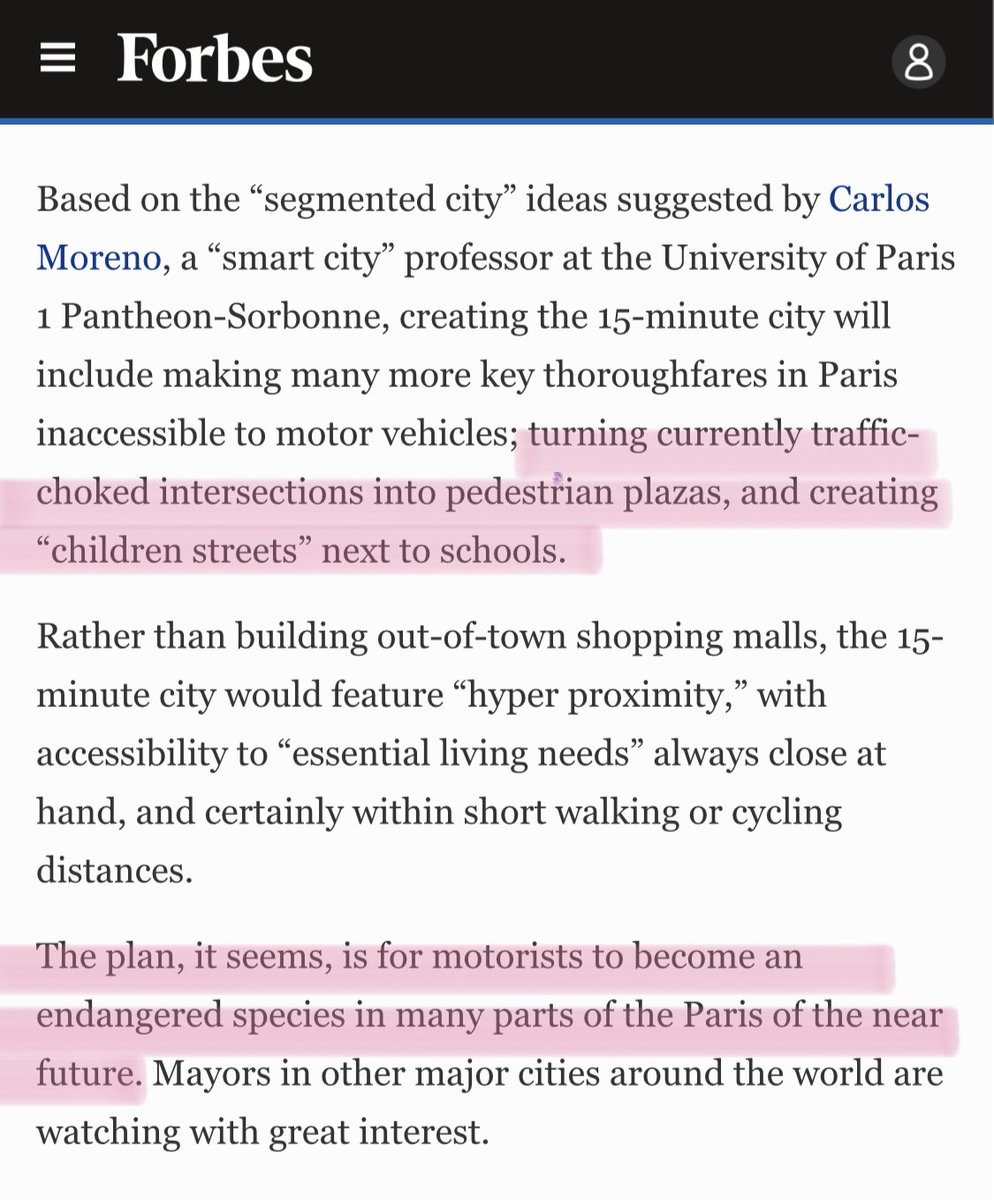  Ecological city transformation to clean the air + improve the daily lives of its citizens Turn traffic choked intersections into pedestrian plazas. Create children’s streets next to schools Make motorists an endangered species in the cityHow can we clone  @Anne_Hidalgo