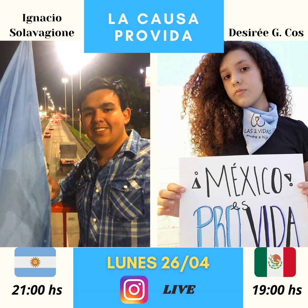 SoyDesiGlezCos's tweet photo. Hola los invito a un live sobre la situación política y el movimiento provida en México y Argentina. Es a las 7pm hora MX https://t.co/N1HYjJqLtR https://t.co/KLIvRGcgwD