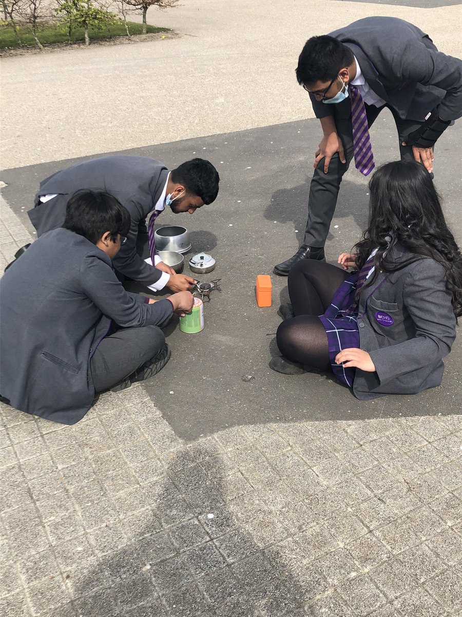 More stove training tonight for the year 10s #bronzeaward #makingadifference @BCHS_uk @AST_BCHS @DofENorth