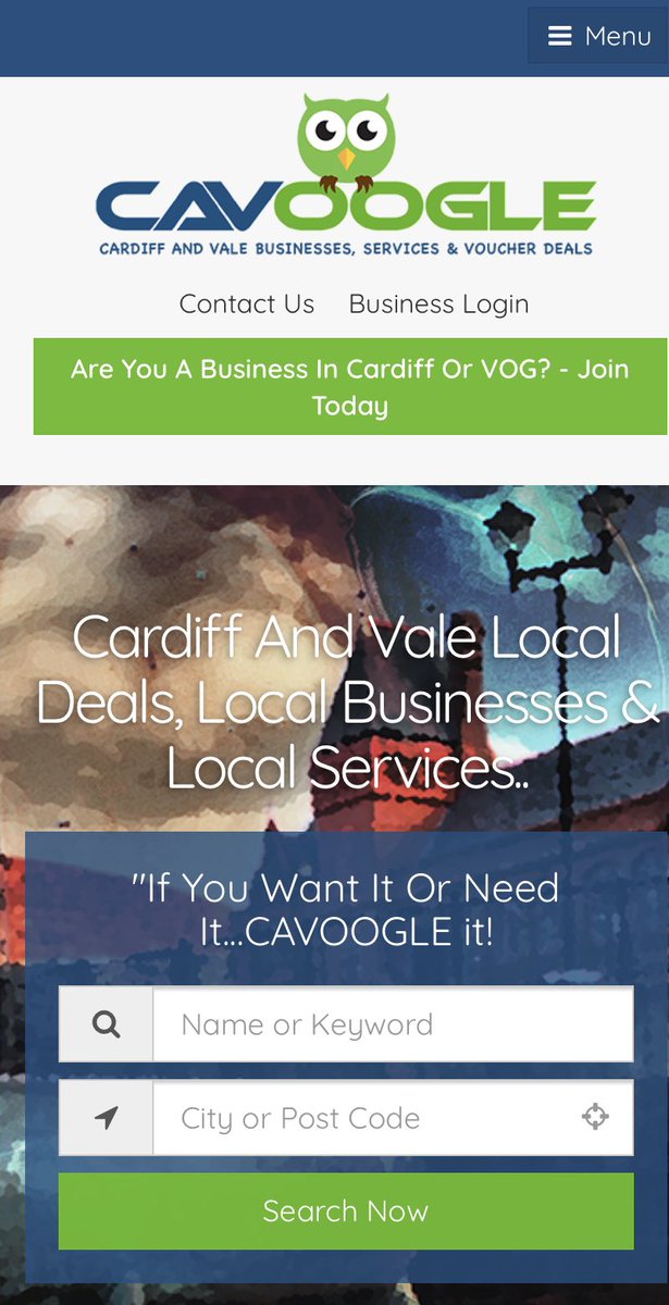 We are excited to be in a live test launch of Cavoogle.com - have a business or service in Cardiff or VOG? Join us today. #cardiff #ValeOfGlamorgan #cardiffbusiness