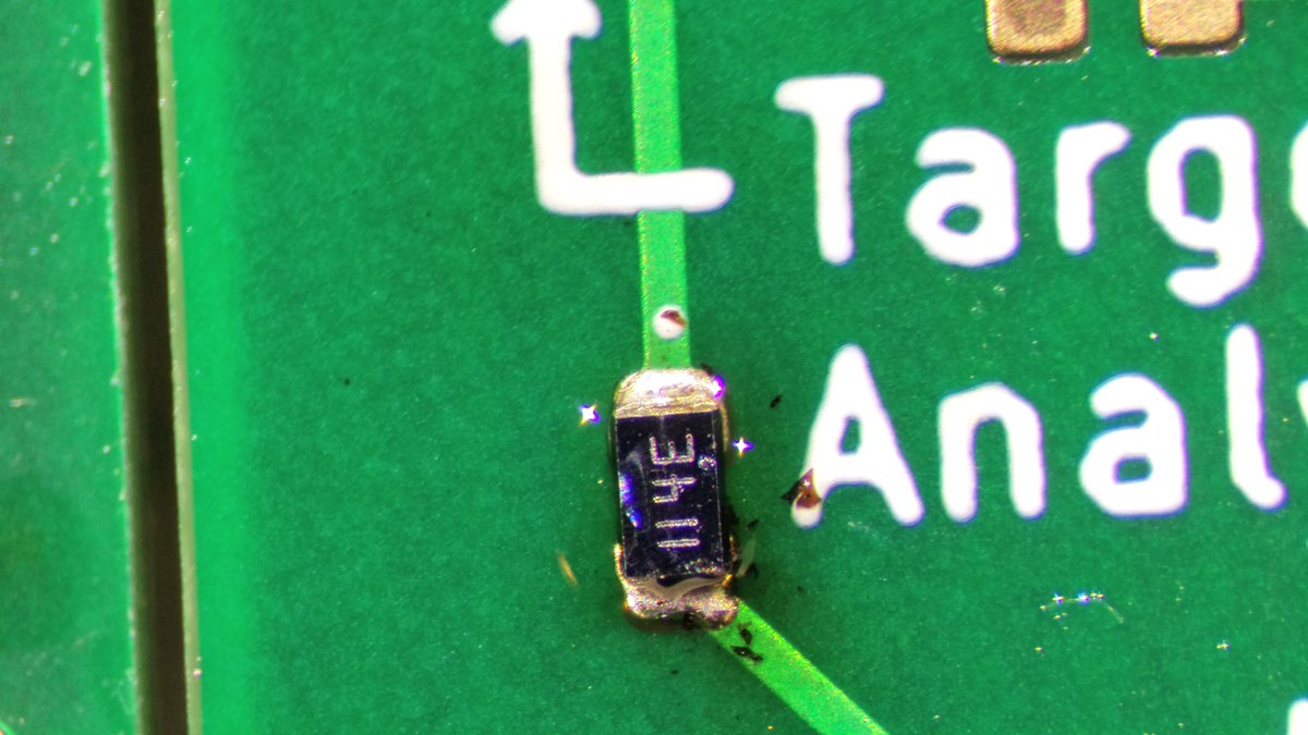 Hey anyone know if I put this diode on the right way around? ( @GregDavill?) I couldn't decipher the markings so I did my best based on schematic and multimeter. Maybe need to turn it around...