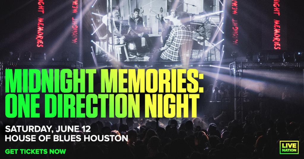 House of Blues Houston on Twitter "JUST ANNOUNCED 🎤 Midnight Memories