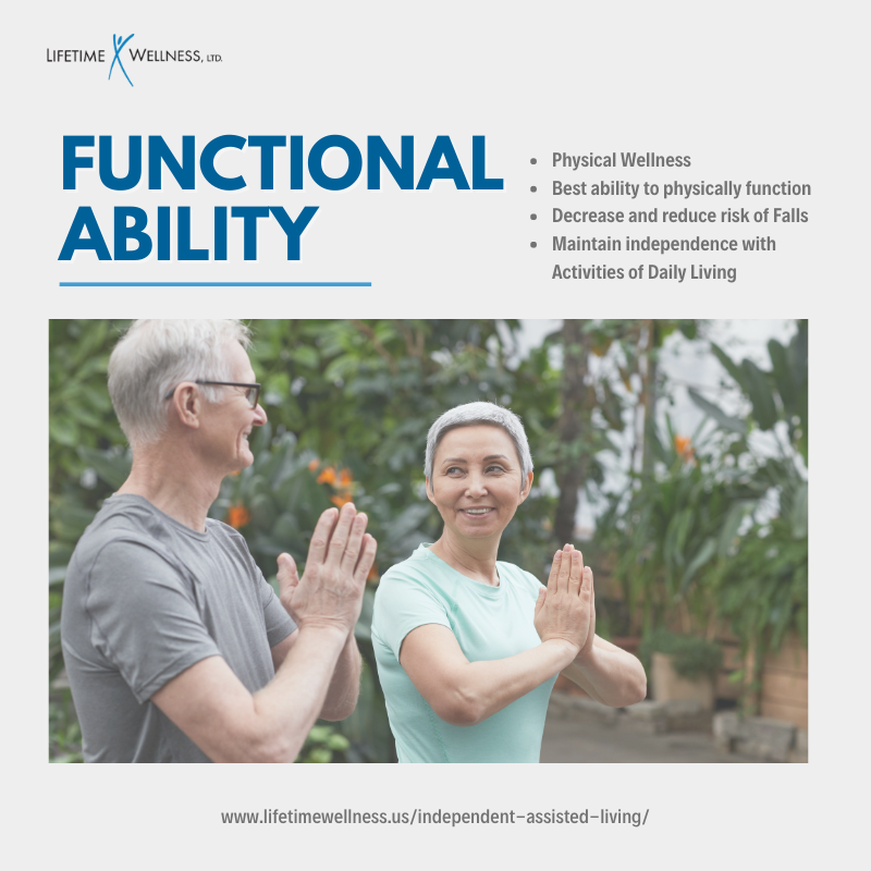 LTWellnessLTD's tweet image. #FunctionalAbility is a key indicator in helping senior living communities attract and retain their residents. Enjoying life and maintaining independence is our goal at Lifetime Wellness! 

Contact us today to learn more and get started: bit.ly/2q84EDq #SeniorCare