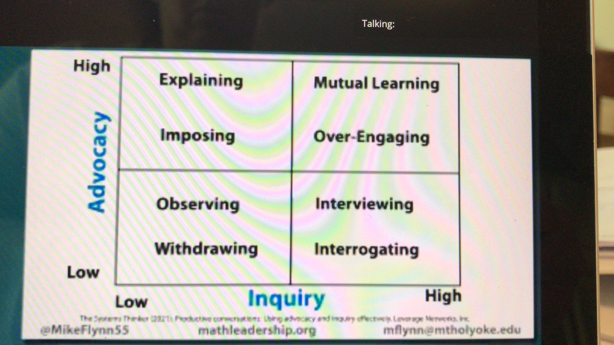 Shelley Dickson (@shelley_math) on Twitter photo Where are you on the advocacy and inquiry matrix?? <a href="/MathEdLeaders/">NCSM: Leadership in Mathematics Education</a> <a href="/MikeFlynn55/">Mike Flynn</a> #NCSMBold Great way to check yourself and allow others to check themselves! Thanks for the thinking points! Where are you on the advocacy and inquiry matrix?? <a href="/MathEdLeaders/">NCSM: Leadership in Mathematics Education</a> <a href="/MikeFlynn55/">Mike Flynn</a> #NCSMBold Great way to check yourself and allow others to check themselves! Thanks for the thinking points!