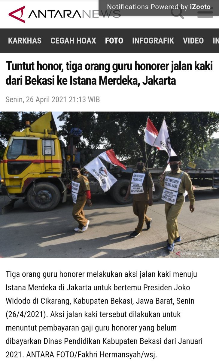 txtdrbekasi's tweet photo. Sehat sehat pak guru https://t.co/qY1UcTKhgf