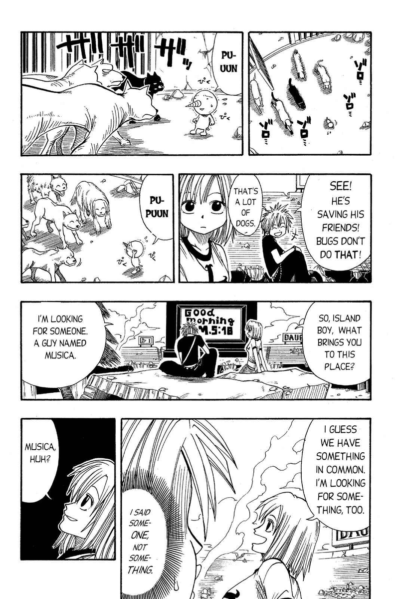 Fun trivia: Unlike Hiro& #39;s other female leads in FT & EZ... Elie appears in Rave Master at Ch 6.Elie can also be very down to earth with Haru just from their conversation & it blossoms into something more between them organically and subtly as the story progresses.