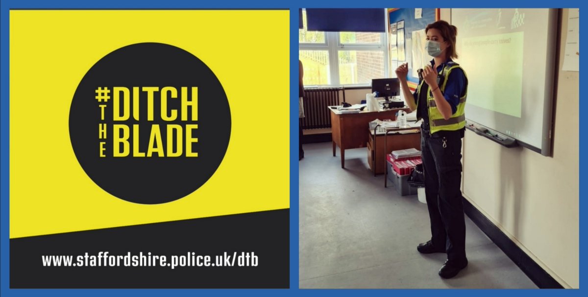 #OPSCEPTRE | Raising awareness on knife crime at @CannockChaseHighSchool. 

This group will be delivering the same input back to their class mates 🙌🏻

#chooselifenotaknife #bintheblade 🔪 🗑️