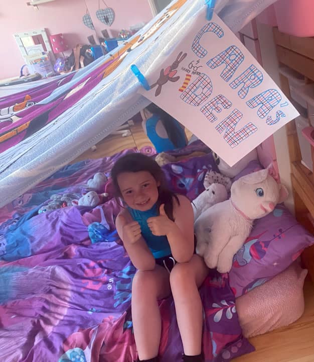 GirlguidingEdin's tweet photo. Girlguiding Edinburgh's first virtual sleepover was a huge success!
Thanks to everyone who participated—from the leaders who volunteered their Friday night & Saturday, to the girls who built dens, cooked meals, & made crafts.
#GirlguidingEdinburgh #virtualsleepover #sleepover https://t.co/pugvkQHqj8