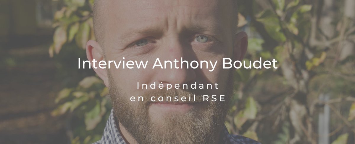 Rencontre avec Anthony Boudet, #consultant indépendant en #RSE. Dans son cas, ce sont son engagement associatif et la pandémie qui ont été des déclencheurs pour se lancer. 🚀astridseulliet.com/post/interview… #entrepreneur