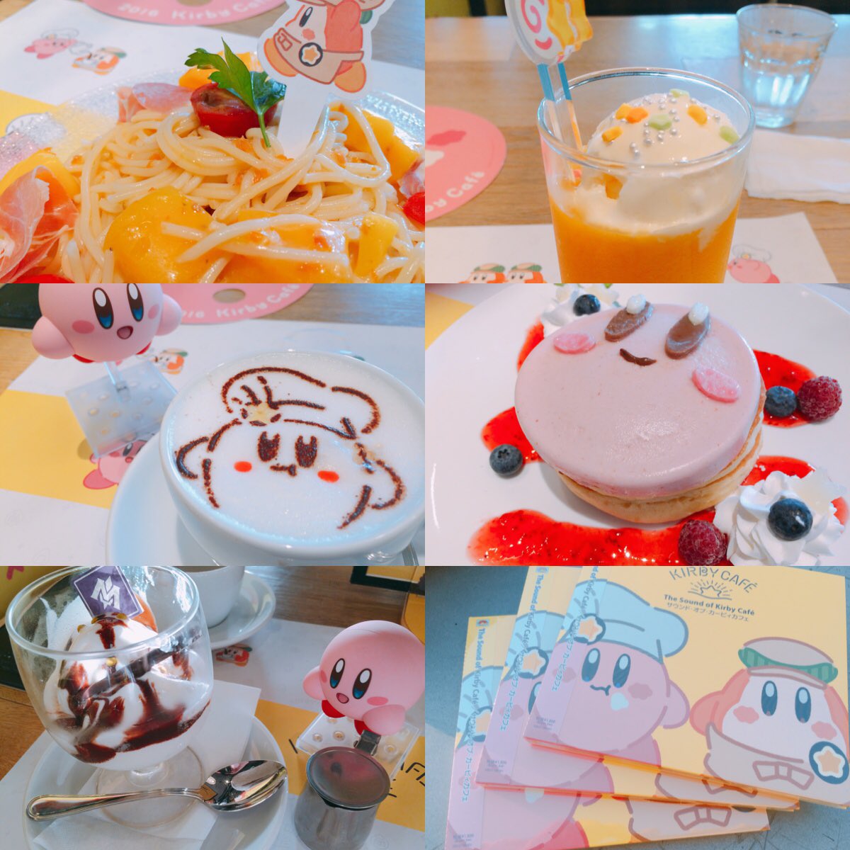 minolisasi's tweet image. カービィカフェ1人で何回か行ったんですけど大変ハイクオリティでオススメです