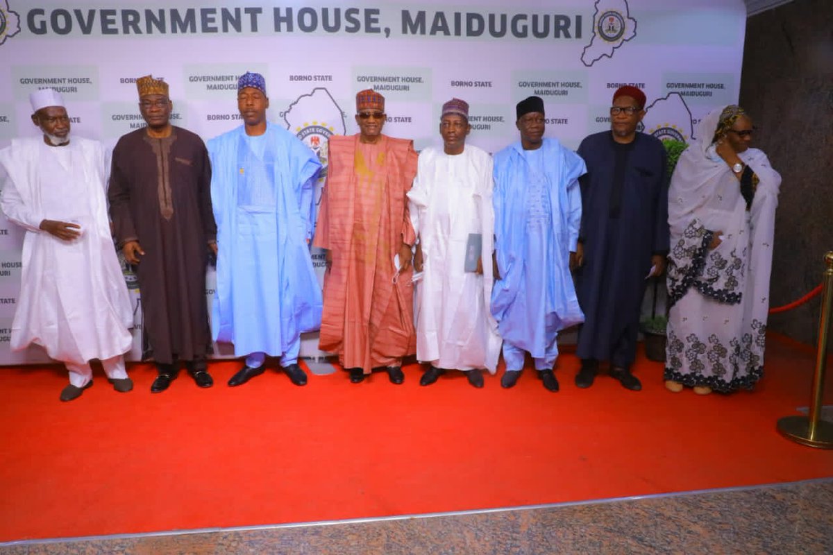 comrademahmud's tweet photo. @ProfZulum inaugurates Alhaji Dr. Mohammed #Indimi, OFR others as @bosuborno Council.
Borno State Governor, Babagana Umara Zulum has inaugurated the Governing Council of the State University.
@moindimi @IbrahimIndimi @MindimiF
https://t.co/hShTCQeZz8 https://t.co/ElzTbHf4tD
