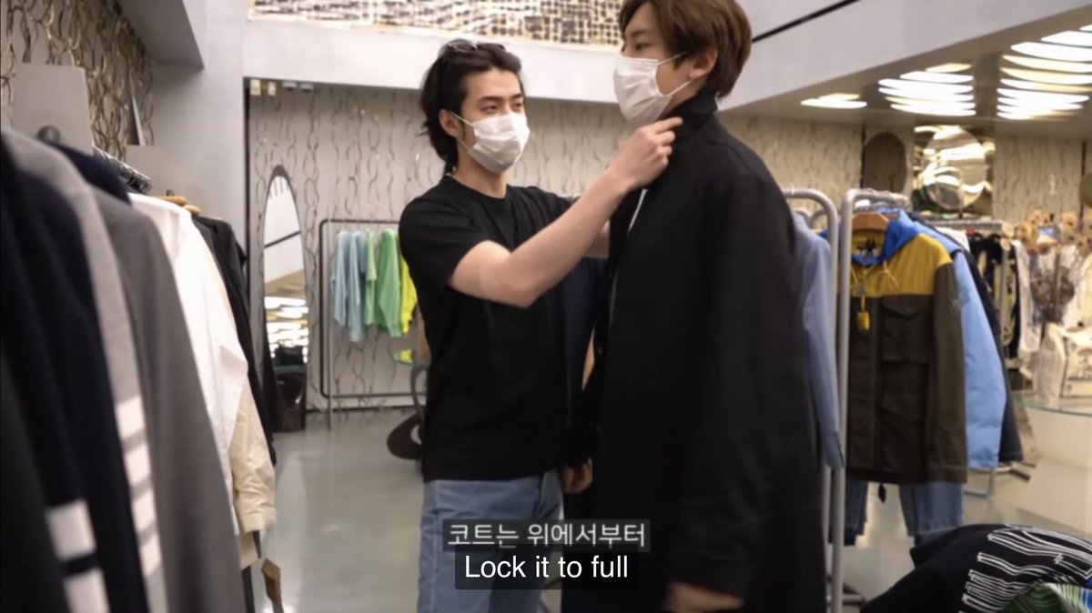 minesaowalak's tweet image. น้องเซฮุนเทสการแต่งตัวดีจริงๆ หยิบจับอะไรมาใส่เอง ใส่ให้พิ้จ๋าก็ดูดีไปหมด เชื่อในเซ้นส์การแต่งตัวน้องมาตลอด แฟชั่นมากก แล้วพอผมยาวแบบนี้คือคุณสไตลิสสุดๆ