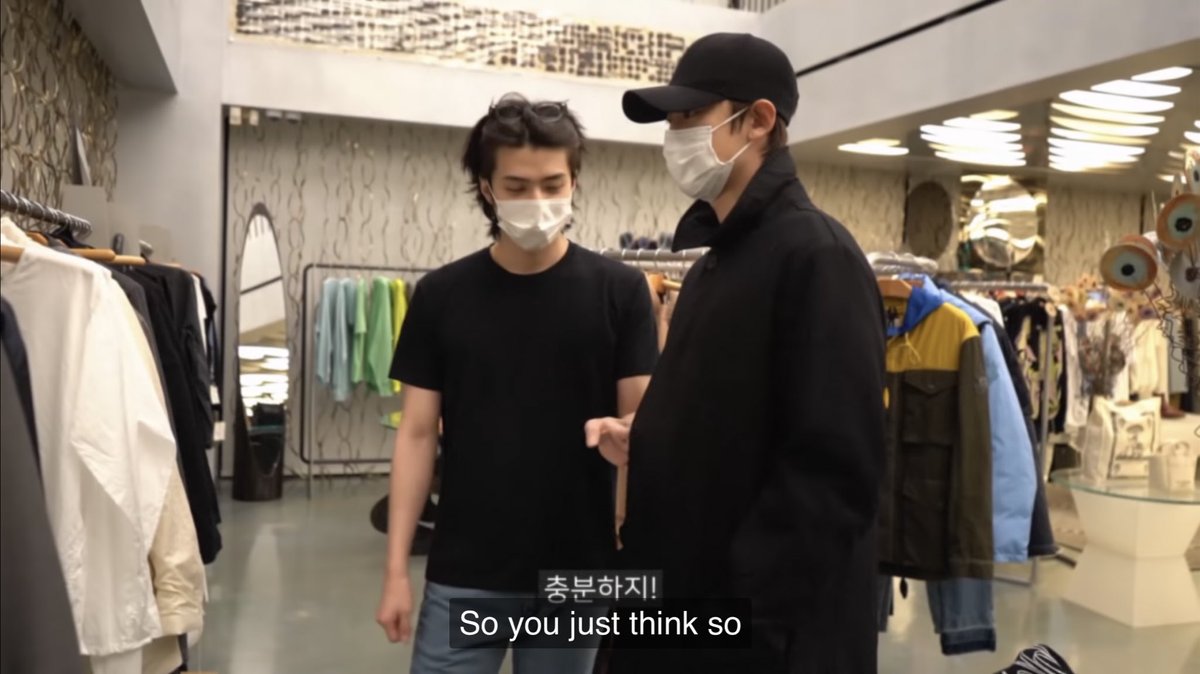 minesaowalak's tweet image. น้องเซฮุนเทสการแต่งตัวดีจริงๆ หยิบจับอะไรมาใส่เอง ใส่ให้พิ้จ๋าก็ดูดีไปหมด เชื่อในเซ้นส์การแต่งตัวน้องมาตลอด แฟชั่นมากก แล้วพอผมยาวแบบนี้คือคุณสไตลิสสุดๆ