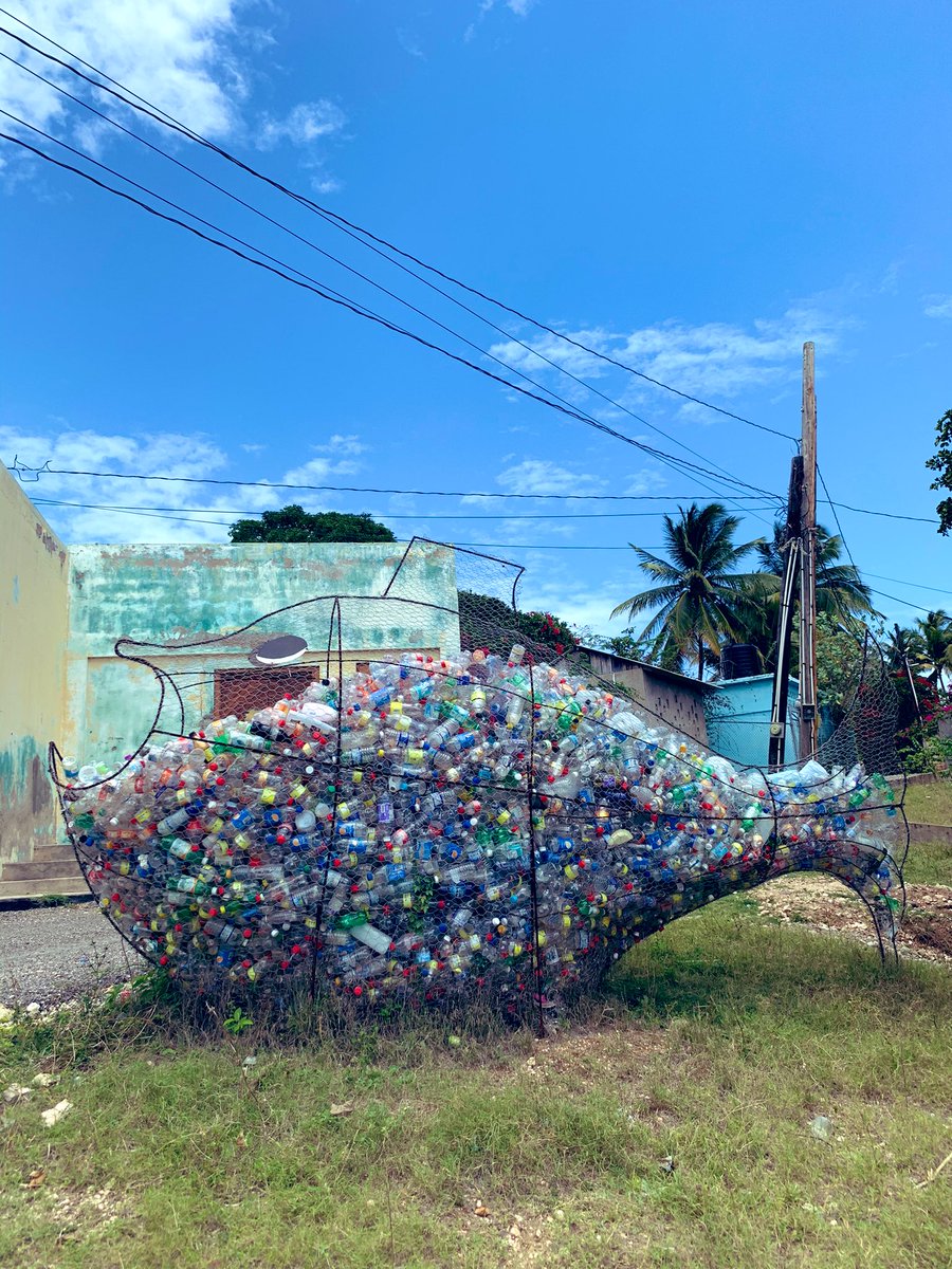 We recycle here. #GreatBay #TreasureBeach