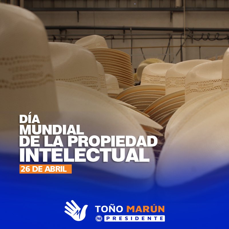 MarunTono's tweet photo. Hoy en el Día Mundial de la Propiedad Intelectual, reconozco la gran capacidad que tiene los hombres y mujeres que, con su trabajo, ponen el nombre de #SanFranciscoDelRincón en alto, con productos de calidad.
#EnMejoresManos https://t.co/Zfdu60JaKj