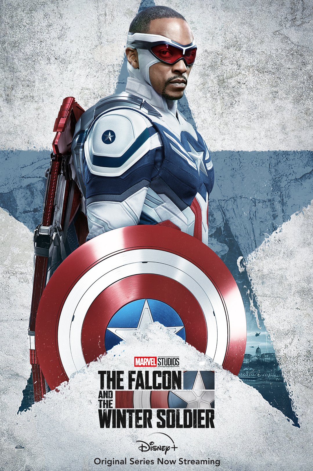 Captain America | MCU | Sam Wilson | The Falcon and the Winter Soldier Minecraft Skin