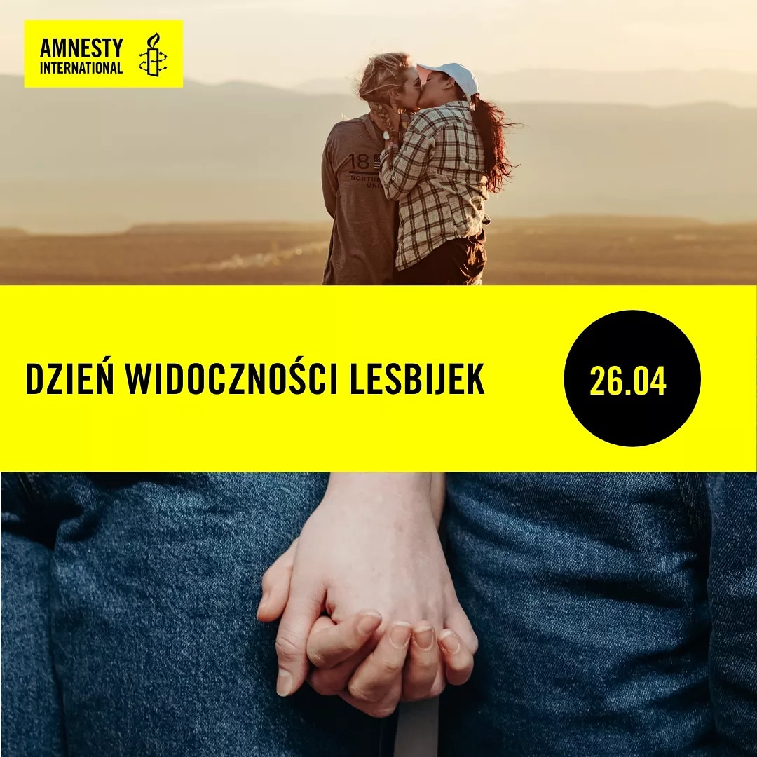 Dzień Widoczności Lesbijek! 

Wiemy, że każda osoba zasługuje na szacunek a prawa osób LGBTI to prawa człowieka 🏳️‍🌈
To dobry dzień aby wykrzyczeć głośno #LoveisLove 📣📣

 Życzymy dużo miłości, szacunku i akceptacji ❤️
