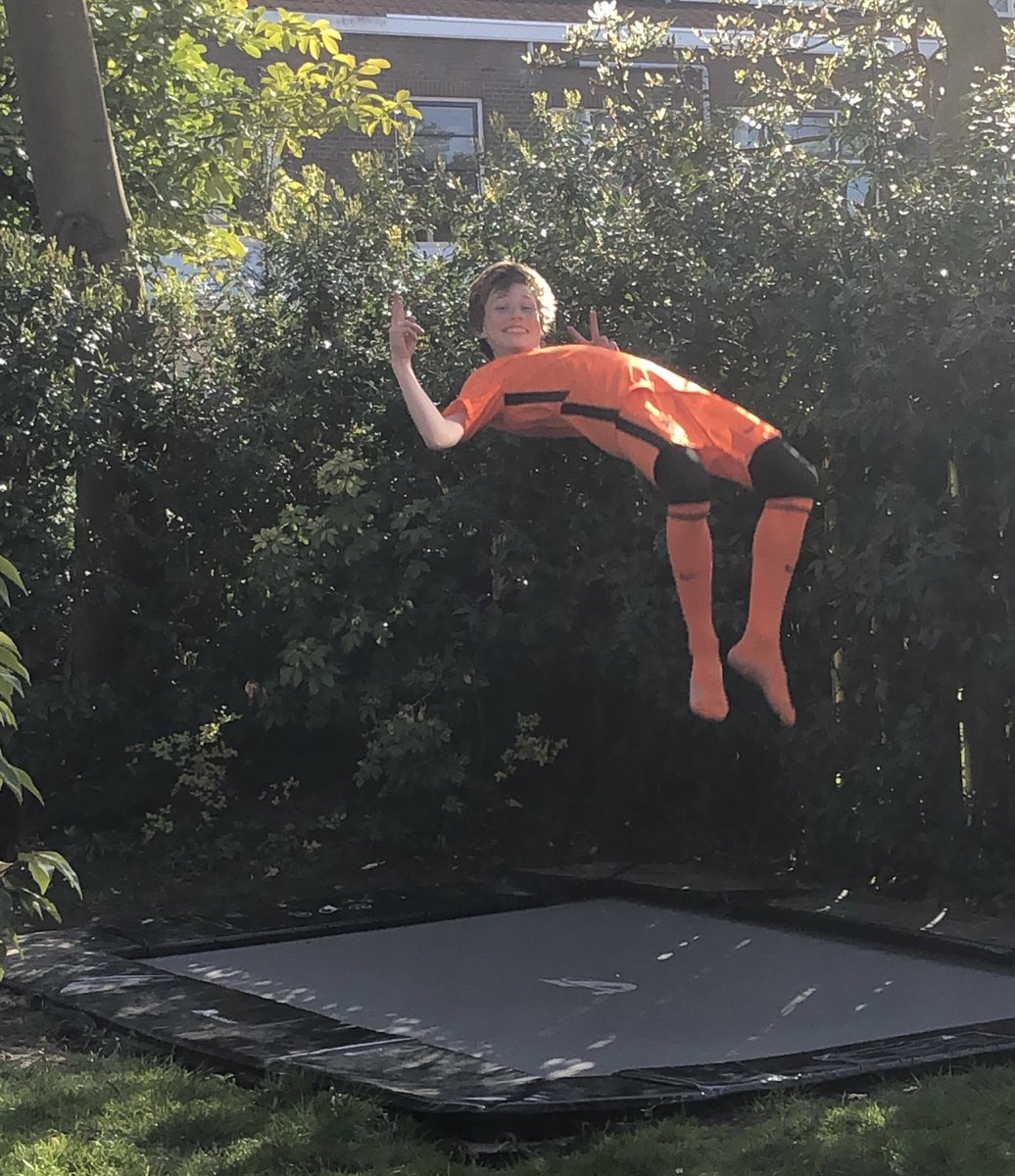 Koning Klaas is 14 geworden vandaag!