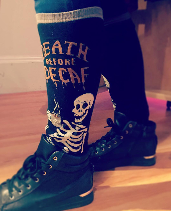 It's Monday and we're back to the grind. #deathbeforedecaf