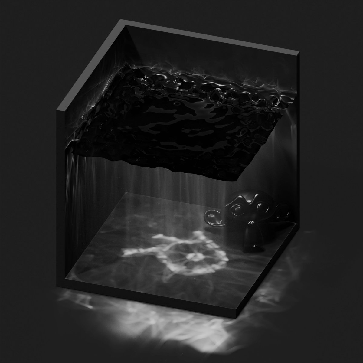 water caustic, forms Blender logo.
#luxcore #b3d