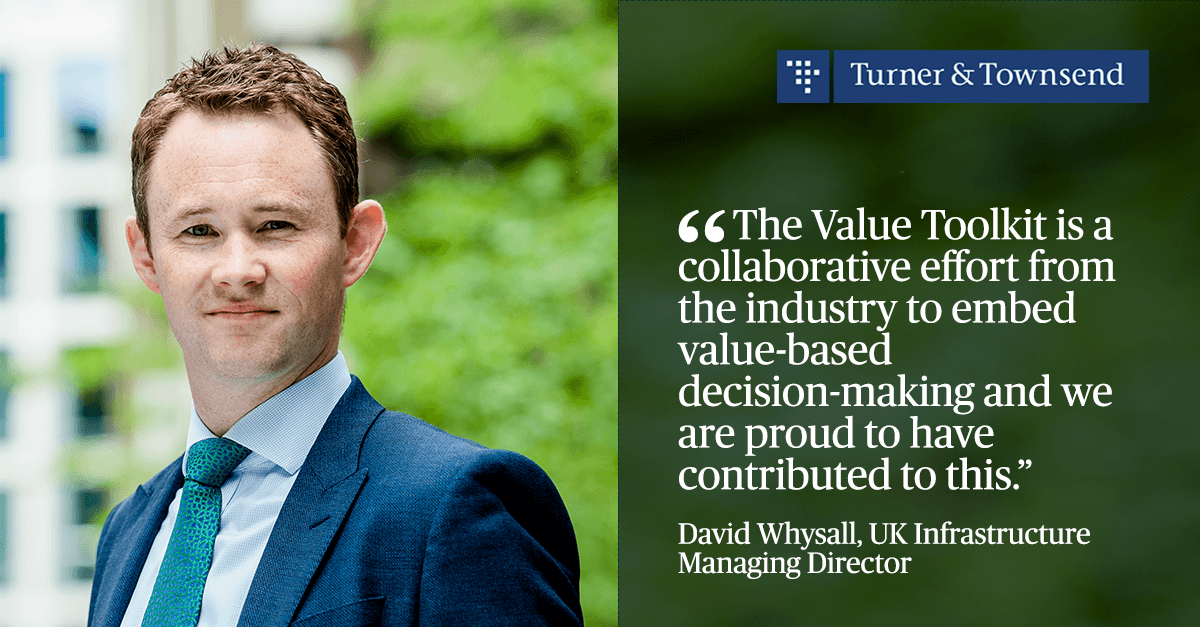 turnertownsend's tweet image. We welcome the launch of @CIH_HUB&apos;s #ValueToolkit pilot which will help connect the industry and deliver sustainable major projects and programmes.

#Construction has a responsibility to form a greener, more inclusive and productive UK. 

Read more: bit.ly/3xkKcNn