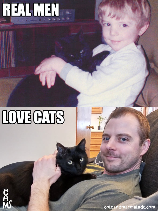 There's definitely a special bond between kids and their pets... I'm so thankful that I grew up in a home with many 🙂

How many younger CAM fans do we have out there? Share your pics! 📸😺

#NationalKidsAndPetsDay #RealMenLoveCats #CatPhotos #KidsAndCats