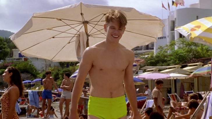 ann roth (who won her second oscar last night at 89 for costume design) was the woman who put matt damon in this swimwear. a legend.