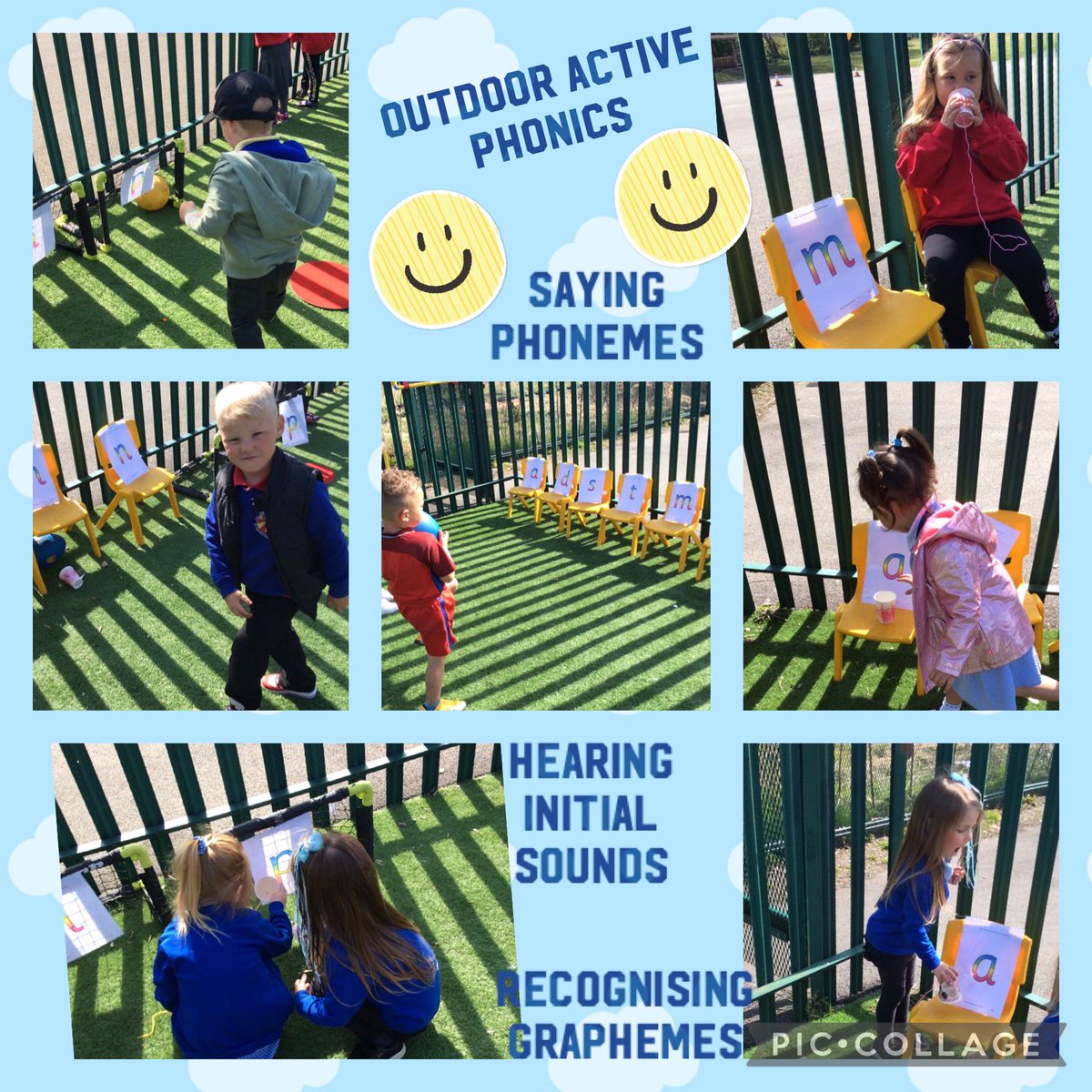 StColumbasCPS's tweet photo. Our N2’s are getting really good at phonics. We’ve been identifying initial sounds today and matching to the graphemes. #outdoorlearning #readyforschool #activephonics @csptsa @bcw_cat @StColumbasCPS https://t.co/hDy0OGZopM