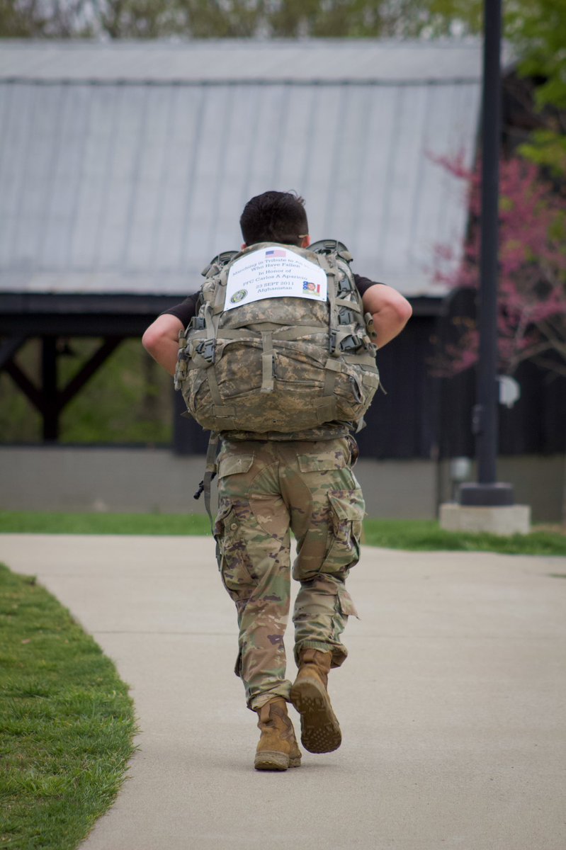 EKUARMY's tweet image. Last Friday, the Colonels of EKU participated in the Mountain Man Memorial March which consisted of a 26 mile ruck March in honor of those who lost their lives while on duty. Our Cadets were proud to march and carry on their legacies!
@ArmyROTC @eku #mmmm
flickr.com/gp/190179544@N…