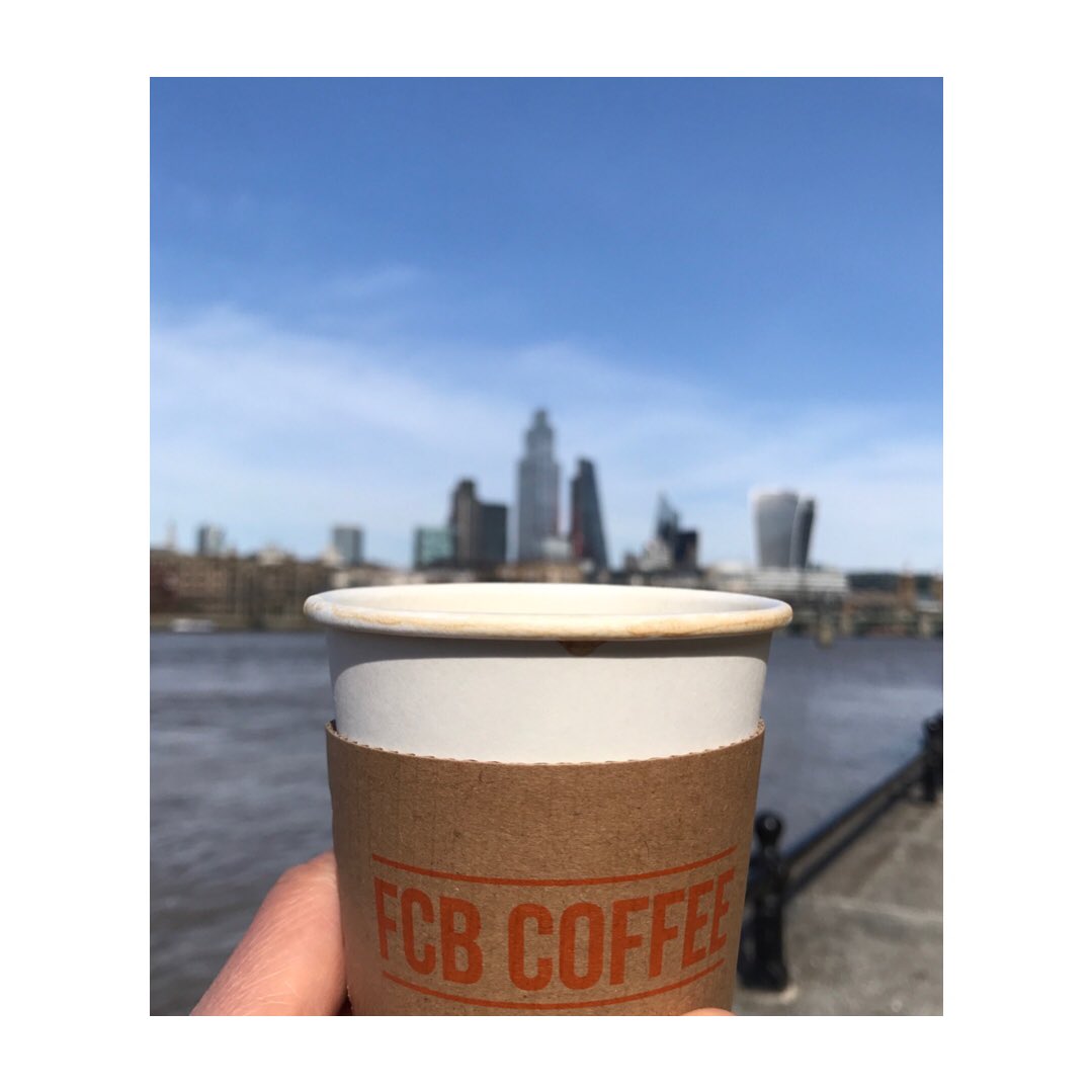 <a href="/FCBCoffee/">FCB Coffee</a> #Blackfriars, Great coffee needs a great view!