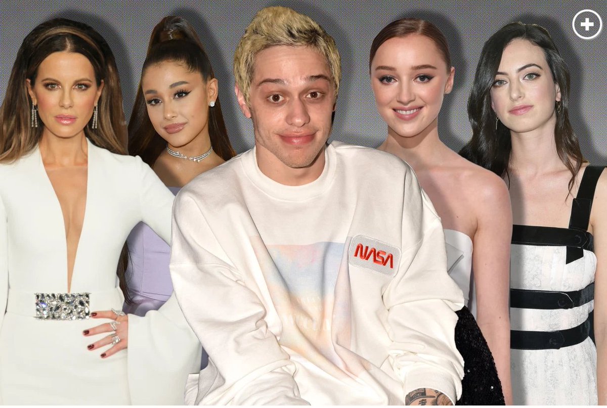 we live in a world where pete davidson keeps hooking up with perfect 10s. anything is possible.