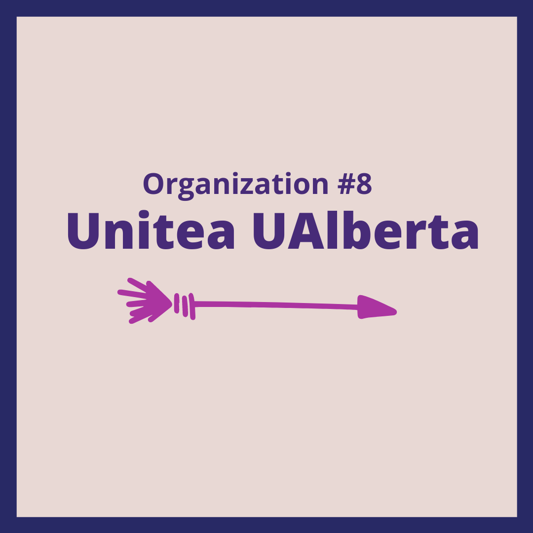 UofARotaract's tweet photo. (1/2) For Week #8 with the Resources Handbook, we will be featuring a great organization called Unitea UAlberta. 
Unitea UAlberta is an organization dedicated to providing a sense of belonging among university students. https://t.co/RiUxDUtI3H
