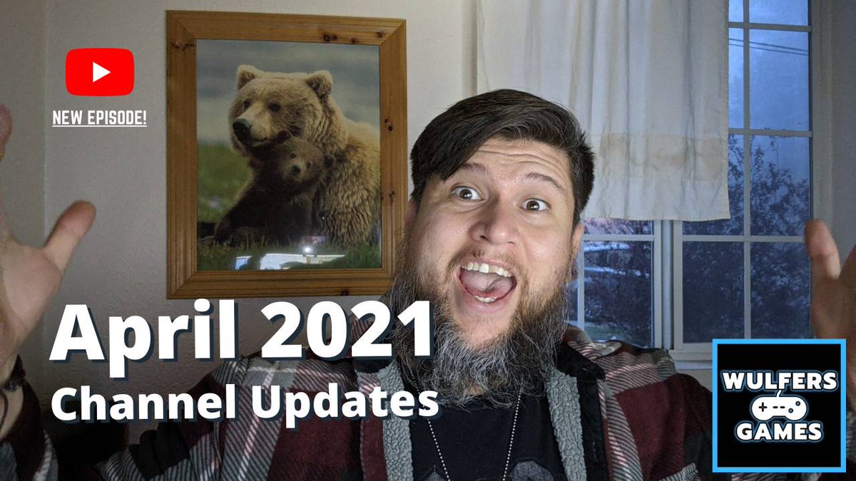 WulfersG's tweet photo. I am back! It has been a while since my last video. Here is a video with some updates and stay tuned for a new video coming soon to a YouTube near you!
https://t.co/EiP1l6ApE0
#wulfersgames #dreamlearncreate #channelupdates https://t.co/1VgXIurd2L