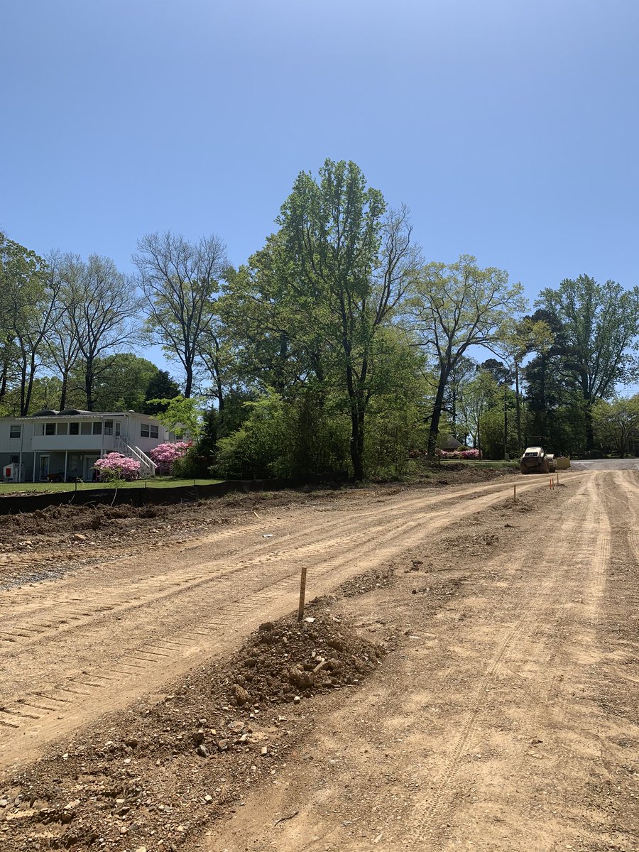 Sitework division bringing roads to grade