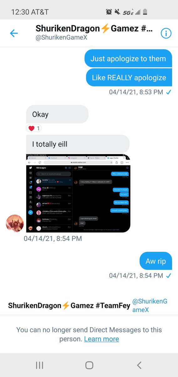 TW // SUICIDE MENTIONThey also faked suicide to someone. I& #39;m pretty sure they& #39;ve learned their lesson on why that& #39;s wrong, but I& #39;m still including it because it& #39;s a red flag. They were also guilt trippy towards me.