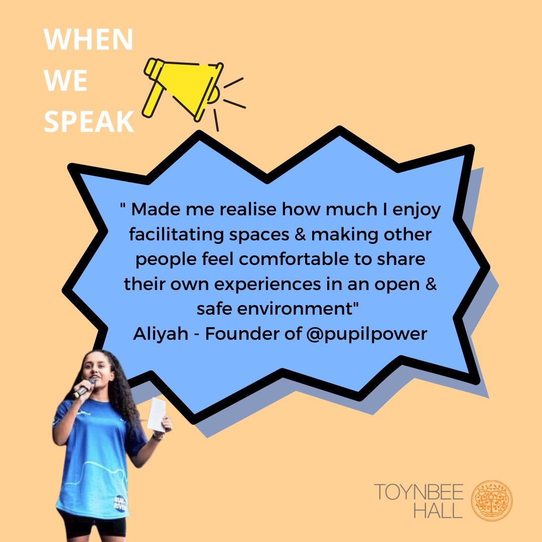 Toynbee Hall Aliyah S Session On Standingagainstinjustice Was A Success Making Her Realise How Much She Enjoys Making People Feel Comfortable To Share Their Experiences In A Safe Amp Open Environment Toynbee Hall Aliyah S Session On Standingagainstinjustice Was A Success Making Her Realise How Much She Enjoys Making People Feel Comfortable To Share Their Experiences In A Safe Amp Open Environment