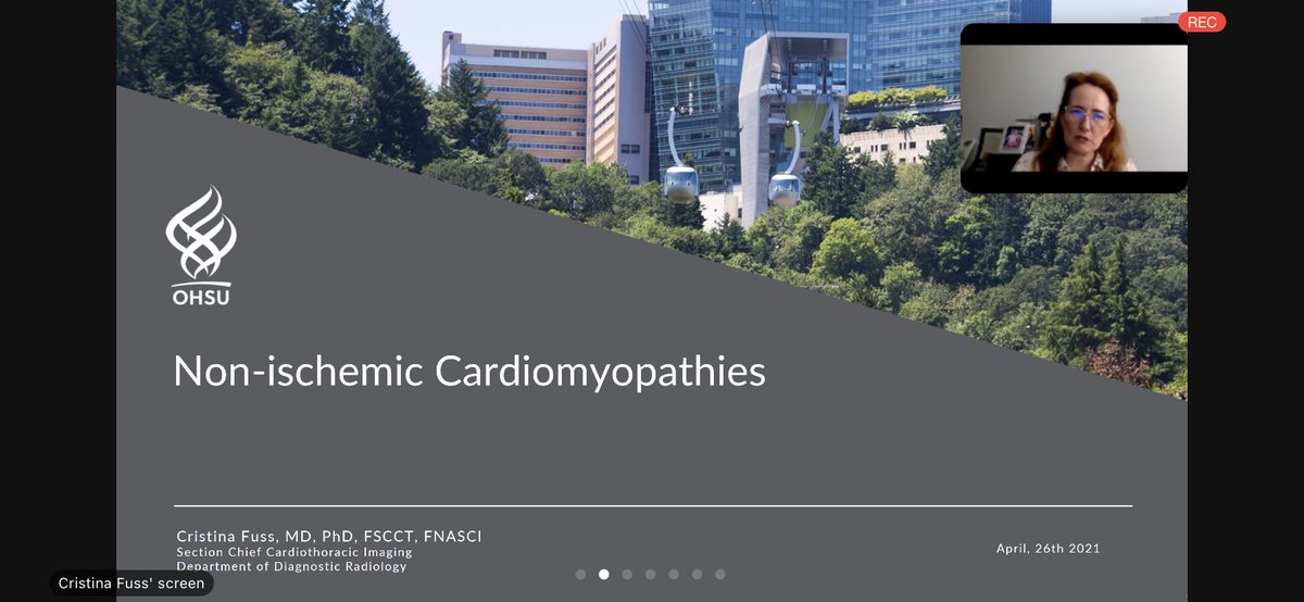 Only in the Zoom era can you connect with OHSU’s <a href="/CsFuss/">Dr. Cristina Fuss</a> from across the country in the Boston Children’s reading room... across the street from Beth Israel’s cardiac lecture series with <a href="/dianalitmano/">diana litmanovich</a>. Excellent session and nice view 👀🏞<a href="/OHSURadiology/">OHSU Radiology</a>