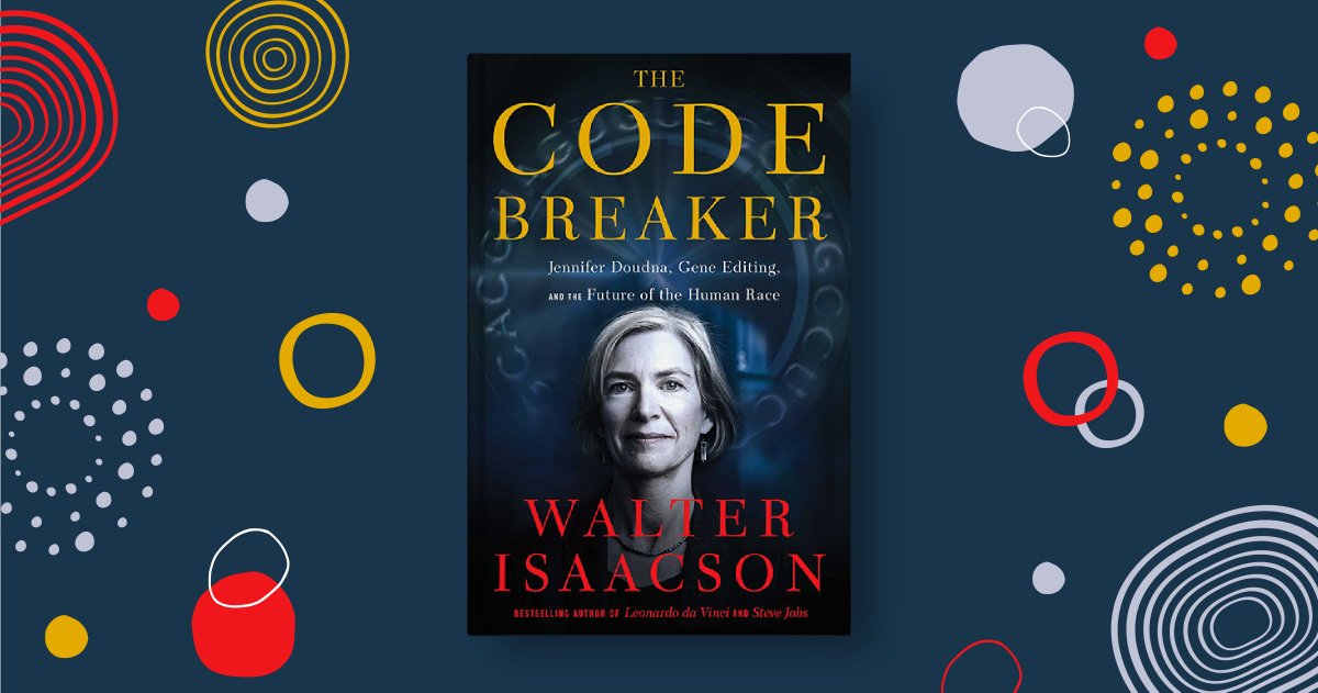 Goodreads (@goodreads) on Twitter photo We spoke with famed biographer and 'The Code Breaker' author <a href="/WalterIsaacson/">Walter Isaacson</a> about the world-shaking potential of gene editing, the secret to effective science writing, and the abiding joy of figuring out how stuff works: bit.ly/3tyO234 We spoke with famed biographer and 'The Code Breaker' author <a href="/WalterIsaacson/">Walter Isaacson</a> about the world-shaking potential of gene editing, the secret to effective science writing, and the abiding joy of figuring out how stuff works: bit.ly/3tyO234