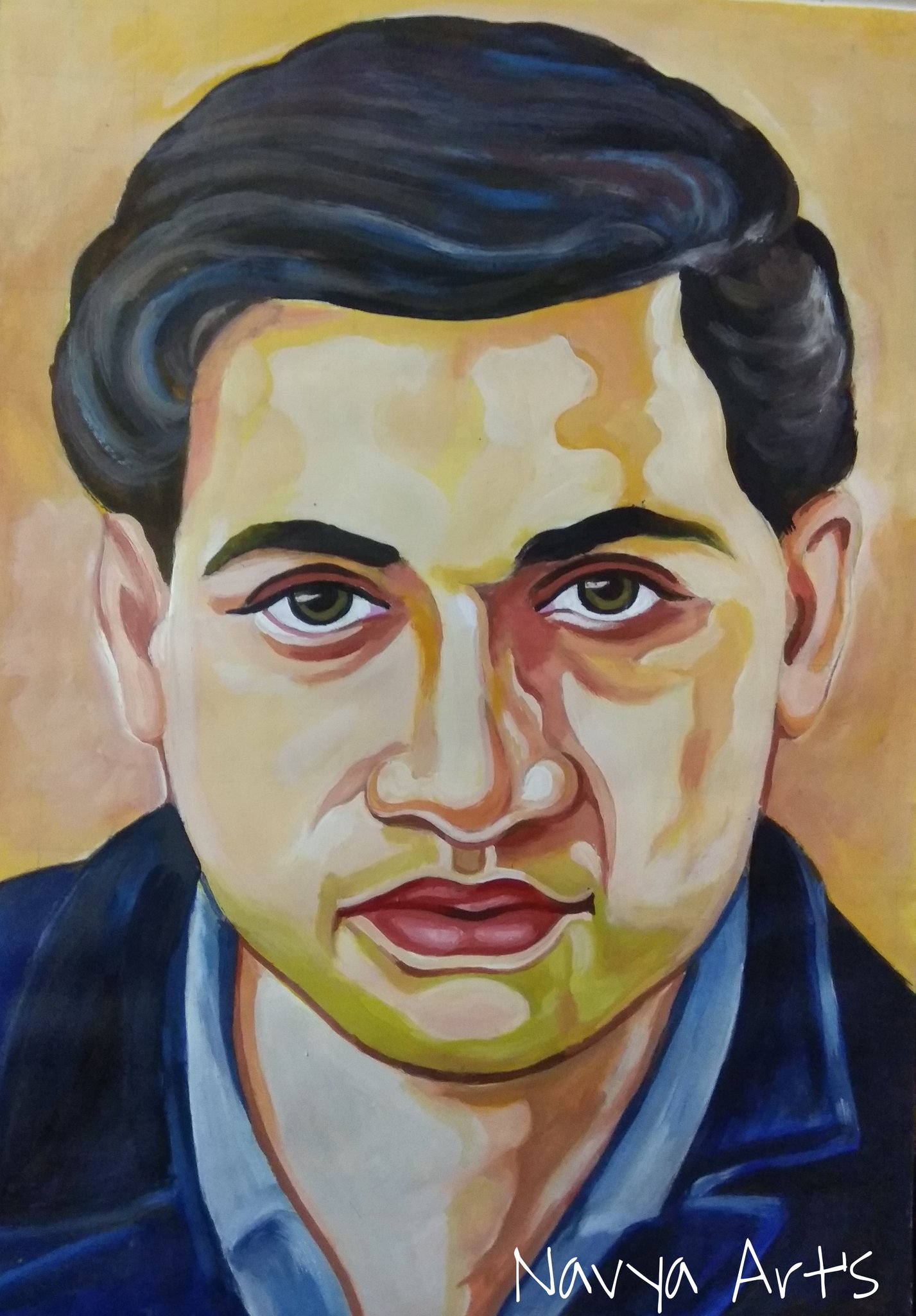 srinivasa ramanujan drawing with pencil shading - YouTube