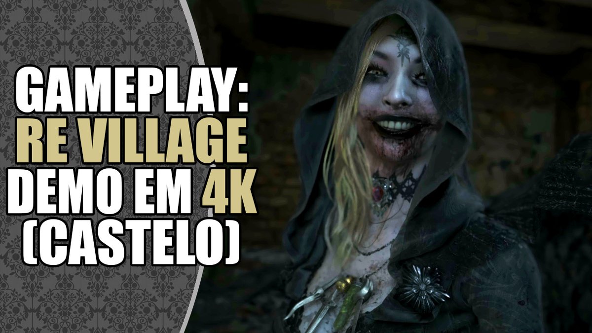 residentevildb's tweet photo. Nosso primeiro gameplay em 4K no canal! A segunda demo de #REVillage jogada pelo @matheus_2santos! 😍 https://t.co/95k7BgaOui https://t.co/RsM6HfsYQC