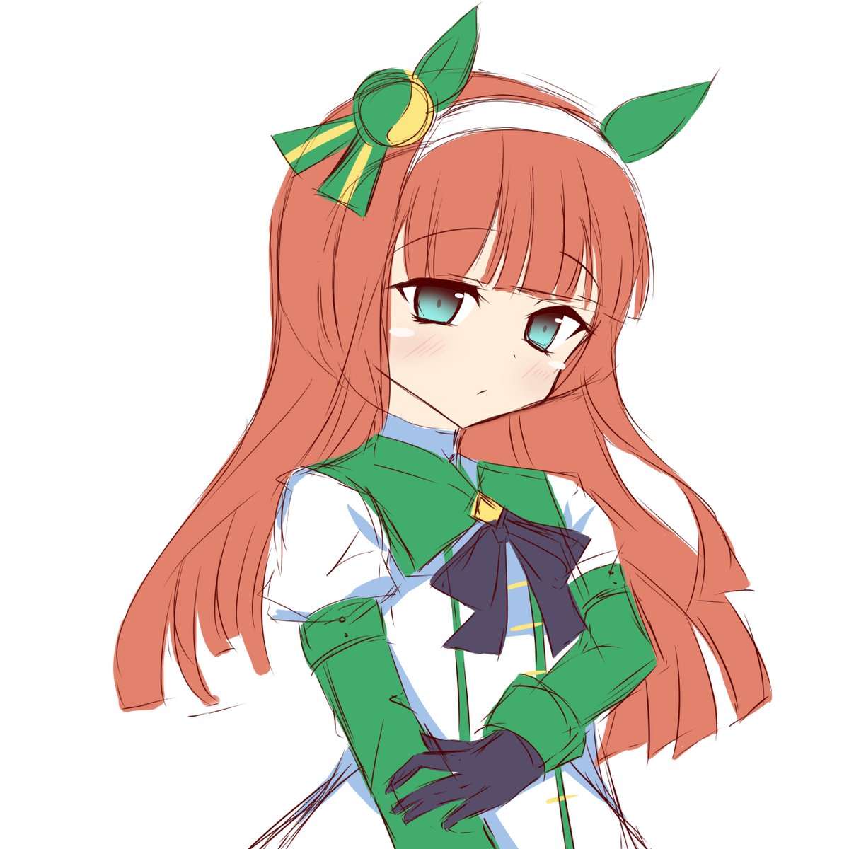 ウマ娘イラスト0427 なぜアニメ版ウイニングチケットの胸囲はナーフされてしまったのか 2ページ目 Togetter