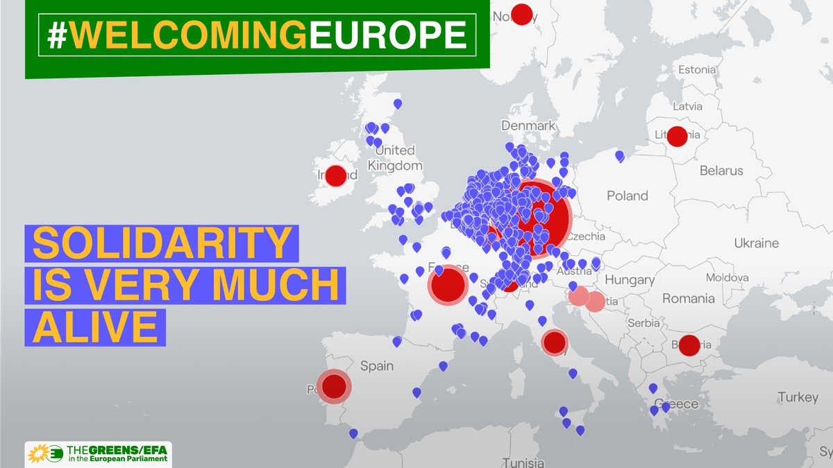 Aberdeen Must Act is part of a #WelcomingEurope - can you see us on the map? #EuropeMustAct #NoMoreCamps