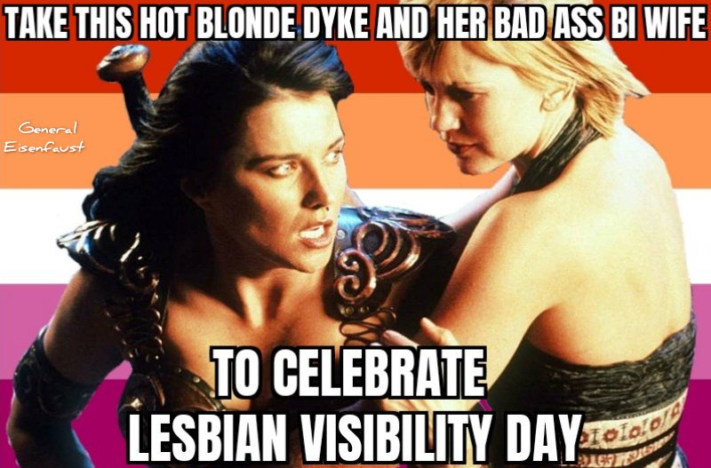Happy Lesbian Visibility Day!
#lesbianvisibilityday #xena #gabrielle #xenagabrielle