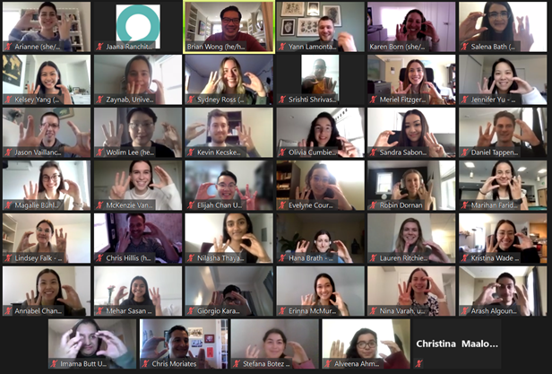 ChooseWiselyCA's tweet photo. A big welcome to the next cohort of STARS🌟representing all 17 medical schools across Canada! We can't wait to work with these fantastic student leaders on advancing #choosingwisely in #meded! https://t.co/p3FgyJDw5h