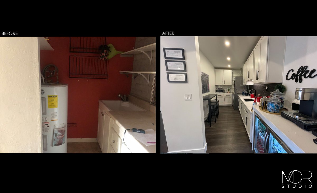 studio_mor's tweet photo. What a pleasure working with our amazing client Ron of Ron Allan Hair Studio! 

#beforeandafter #tenantimprovement #retaildesign #architect #arizonaarchitect #supportsmallbusiness https://t.co/3KRhGPxJC0