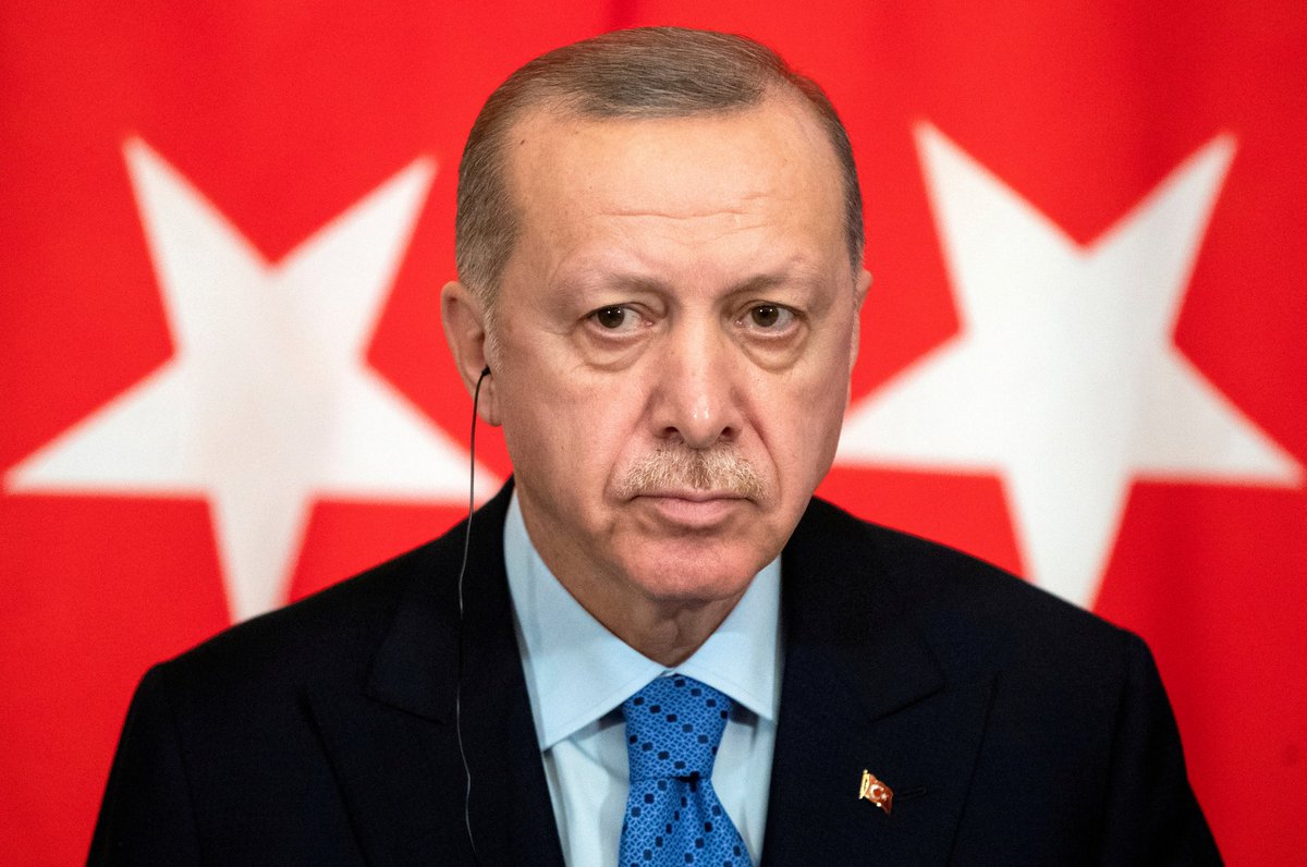 أردوغان يعلن الإغلاق العام في تركيا اعتبارا من الخميس ٢٩ أبريل الجاري وحتى ١٧ من شهر مايو المقبل.