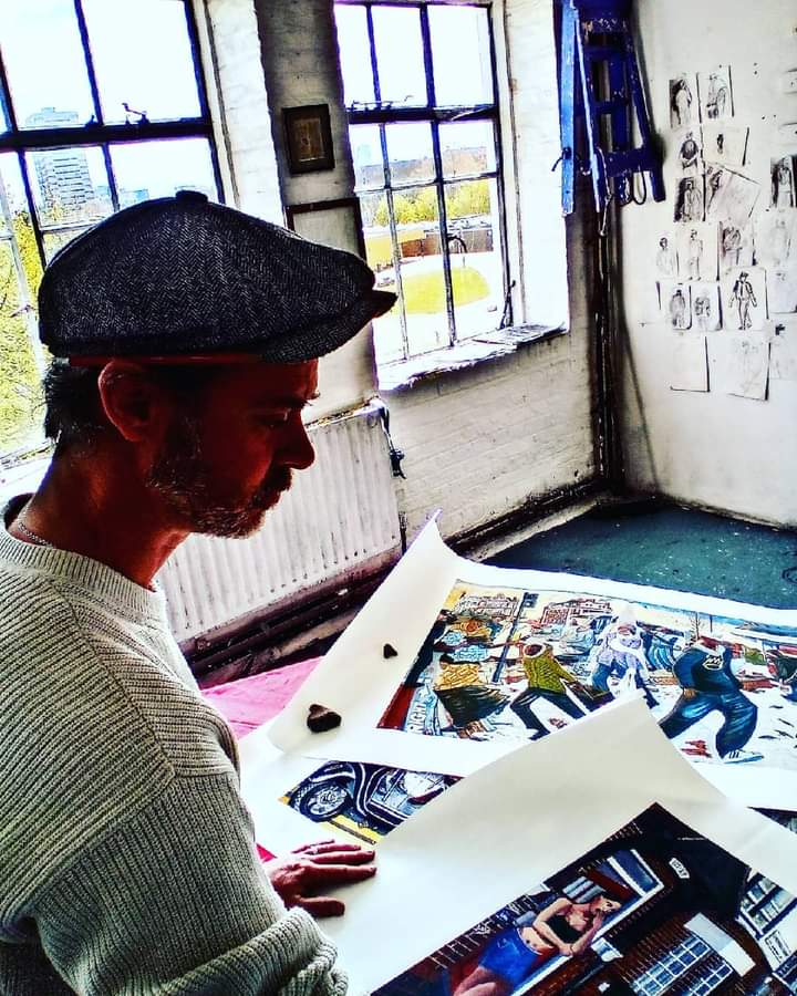 edgrayart's tweet photo. Signing new limited edition prints of Liverpool Grove Walworth London #se17 and Adoration of Thomas A Becket on the Old Kent Road #se16
https://t.co/LE0OhssODL
#art #limitededitionprints #citylife #londonart #paintingsoflondon #streetsketches #streetlife #painting #cities #Ldn https://t.co/Rn9MfCVC3b
