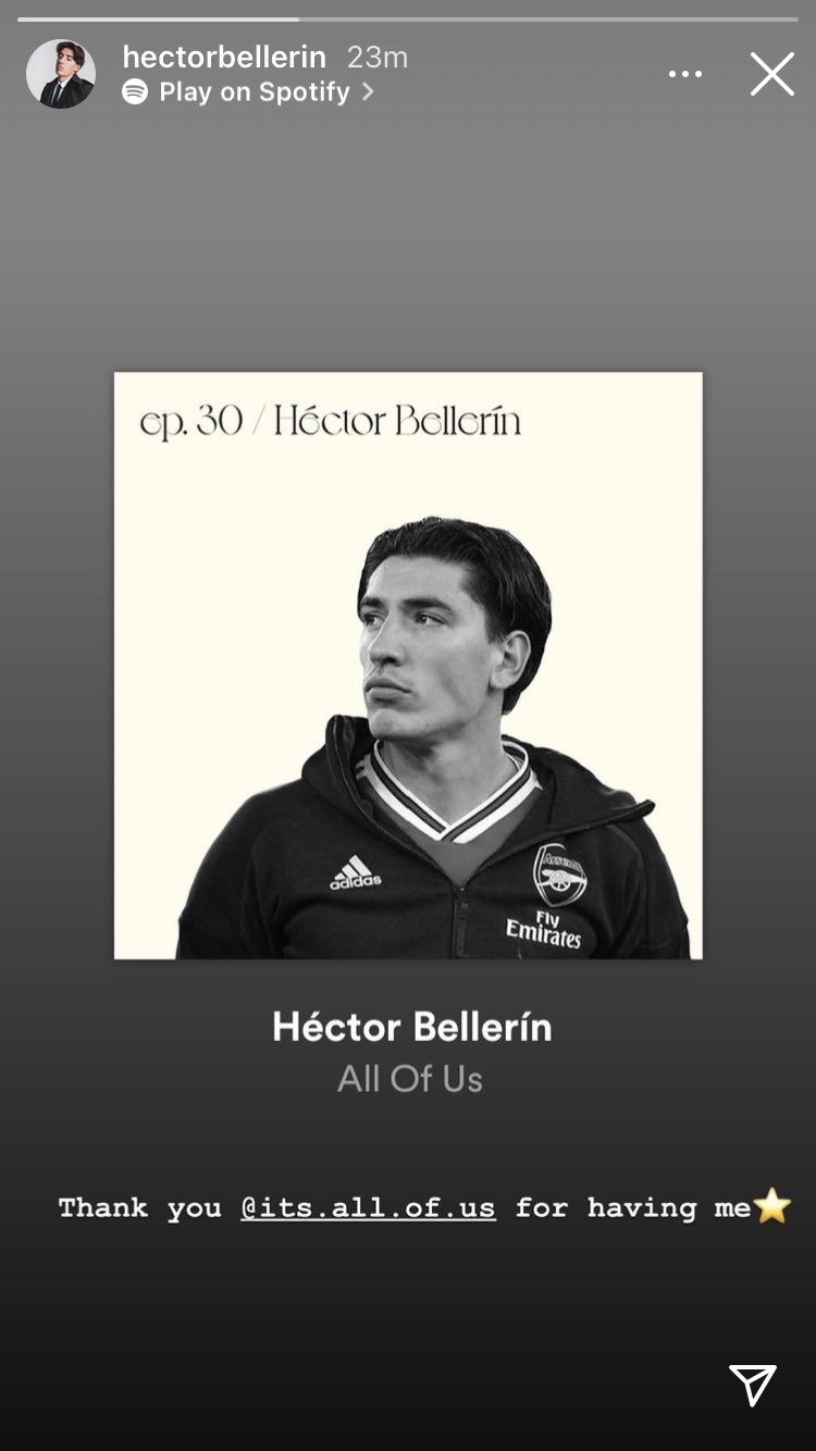 afcstuff on X: Héctor Bellerín on Instagram story: “New hair who dis” 😂😂  [IG story: hectorbellerin] #afc  / X